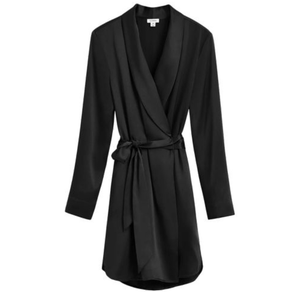 Cuyana Washable Charmeuse Robe